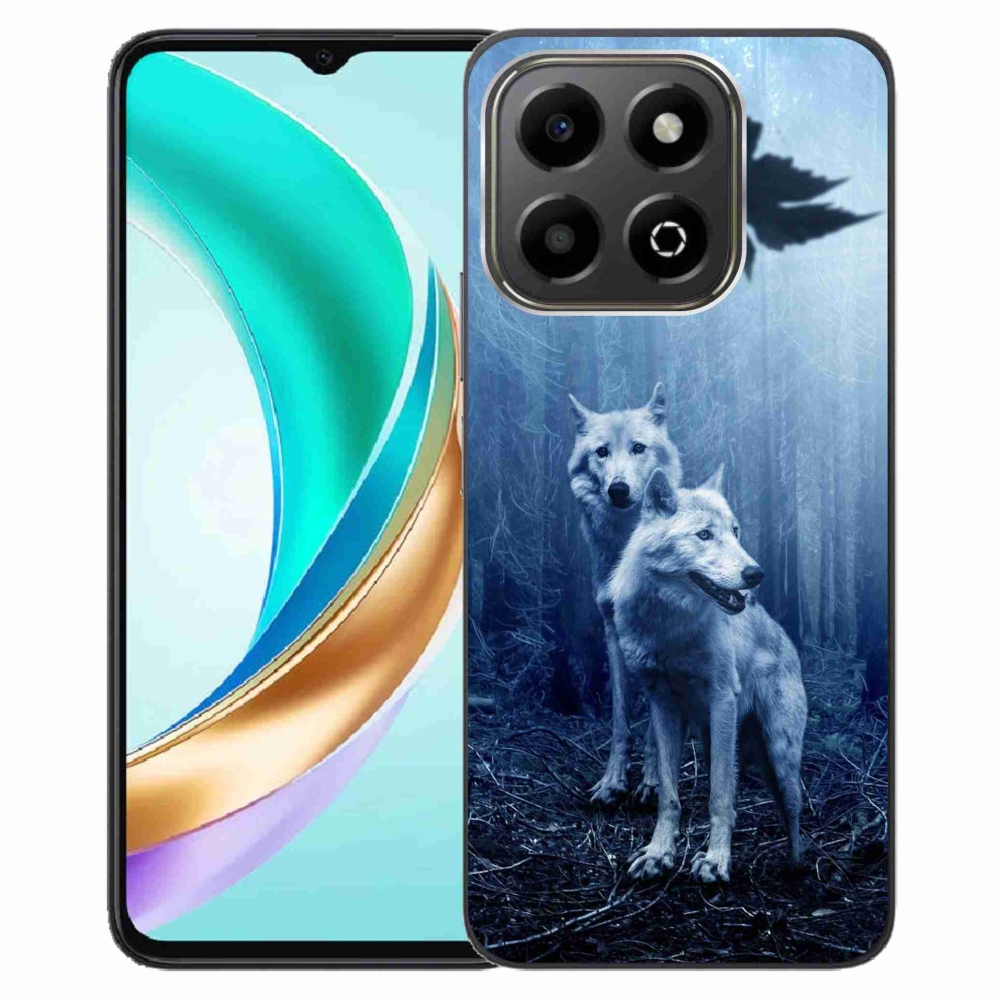Gelový kryt mmCase na Honor X6b - vlci v lese