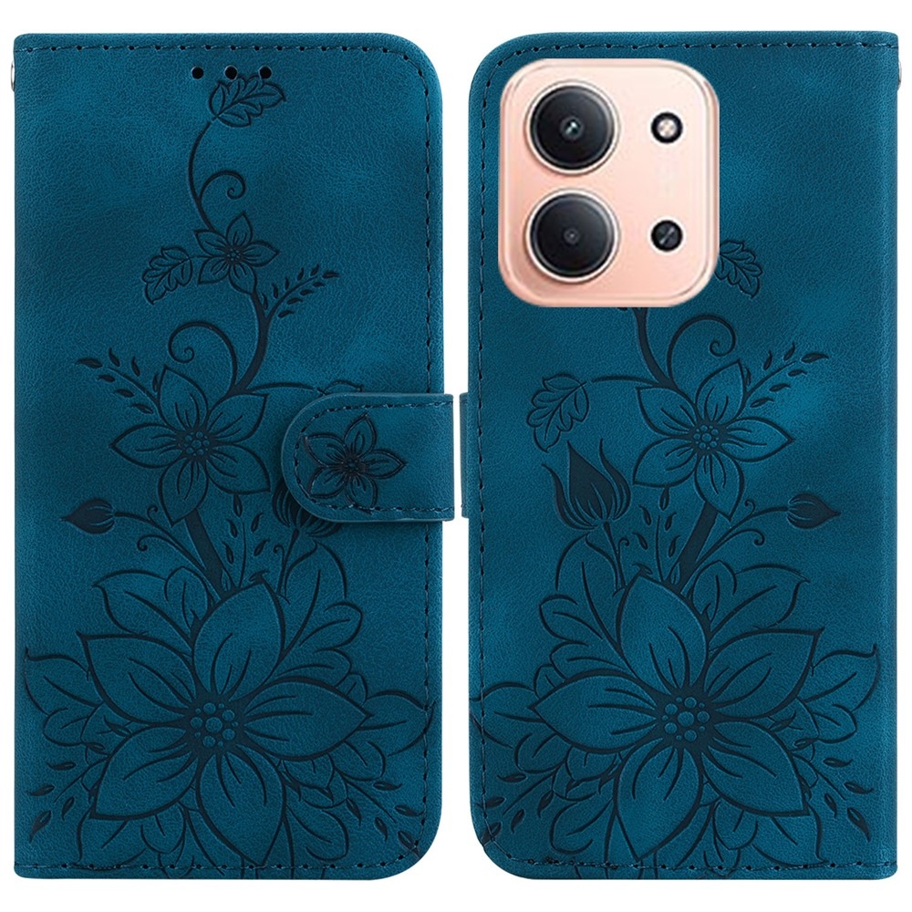 Lily knížkové pouzdro na Xiaomi Redmi 15C 4G/5G (173mm) - tmavěmodré