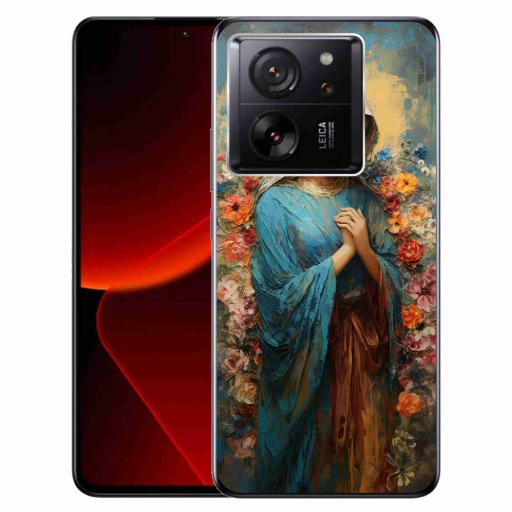 Gelový kryt mmCase na Xiaomi 13T/13T Pro - svatá žena