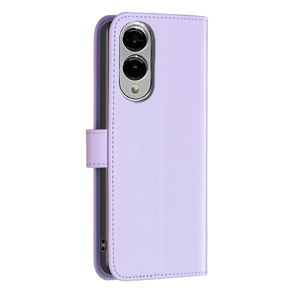 BNF knížkové pouzdro na Samsung Galaxy S25 Edge - světlefialové