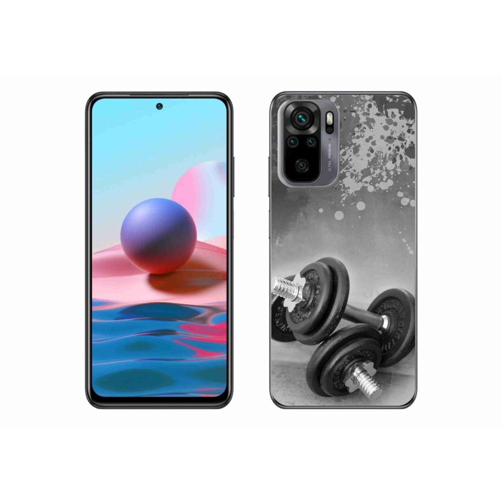 Gelový kryt mmCase na Xiaomi Poco M5s - činky 1