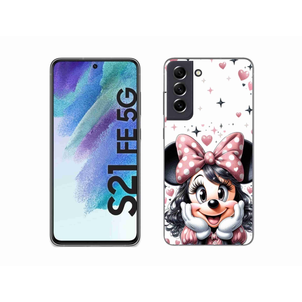 Gelový kryt mmCase na Samsung Galaxy S21 FE 5G - minnie