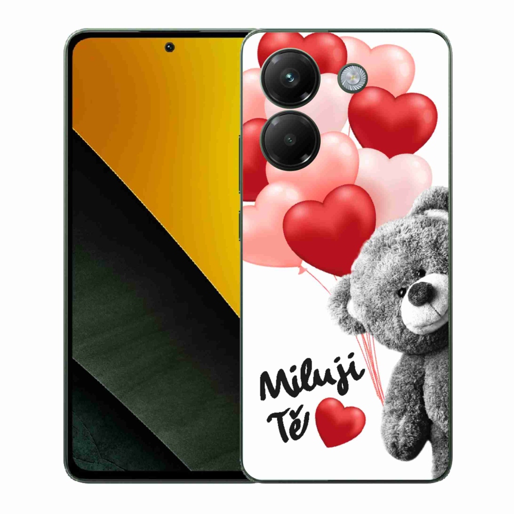 Gelový kryt mmCase na Xiaomi Poco M7 Pro 5G - miluji Tě