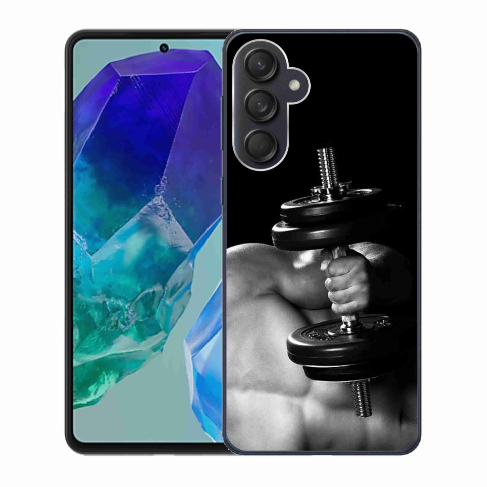 Gelový kryt mmCase na Samsung Galaxy M55 5G - posilování 2