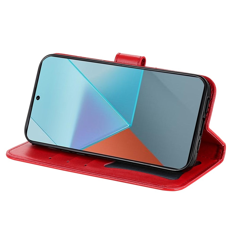 Mandala knížkové pouzdro na Xiaomi Redmi Note 13 Pro 5G/Poco X6 5G - červené