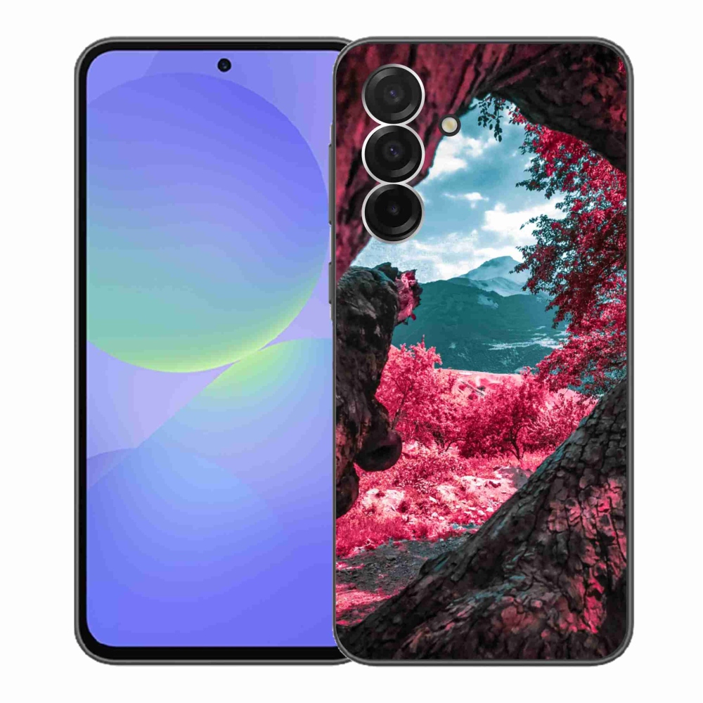 Gelový kryt mmCase na Samsung Galaxy A36 5G - výhled na hory
