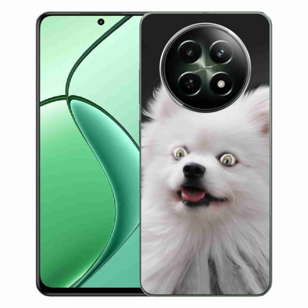 Gelový kryt mmCase na Realme 12 5G/12x 5G - bílý špic