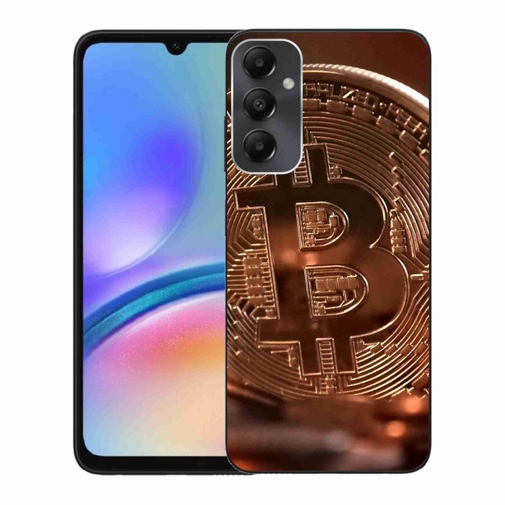 Gelový kryt mmCase na Samsung Galaxy A05s - bitcoin