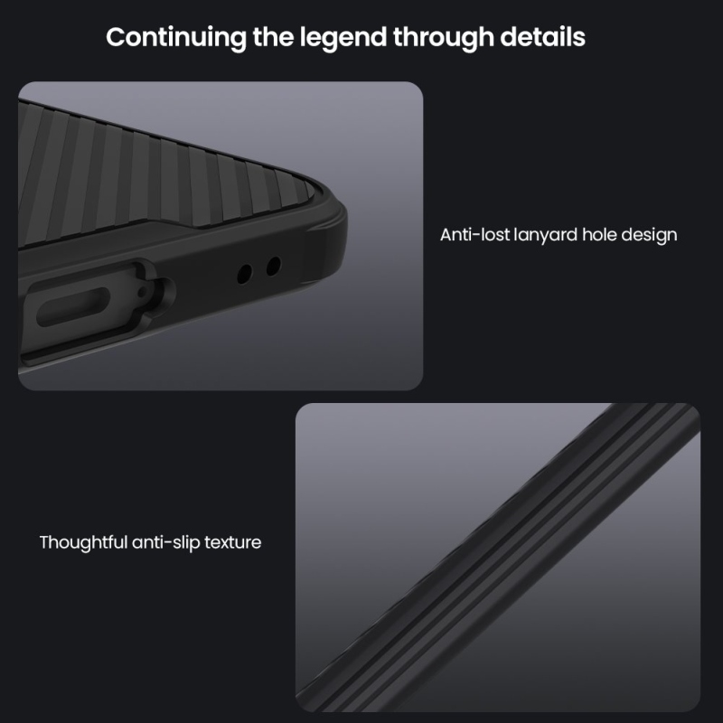 Nillkin CamShield PRO Magnetic Zadní Kryt pro Samsung Galaxy A57 Black