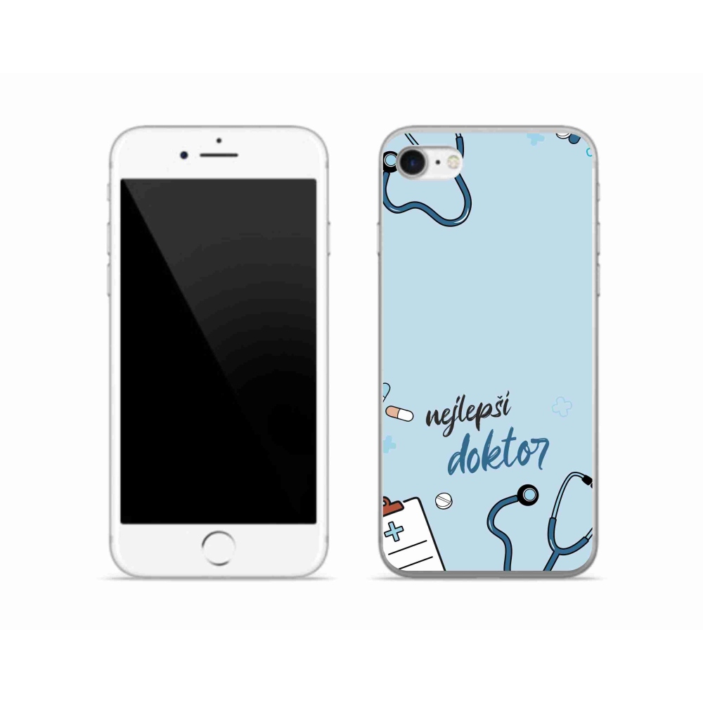 Gelový kryt mmCase na iPhone SE (2020) - nejlepší doktor