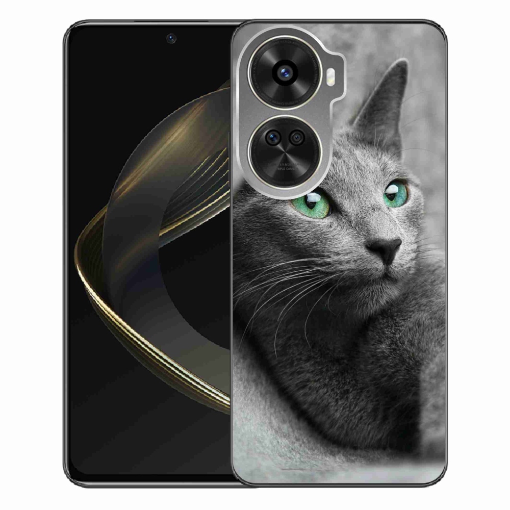 Gelový kryt mmCase na Huawei Nova 12 SE - kočka 2