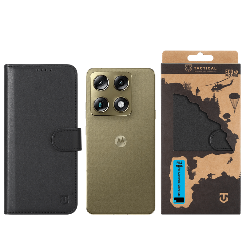 Tactical Field Notes pro Motorola Signature Black