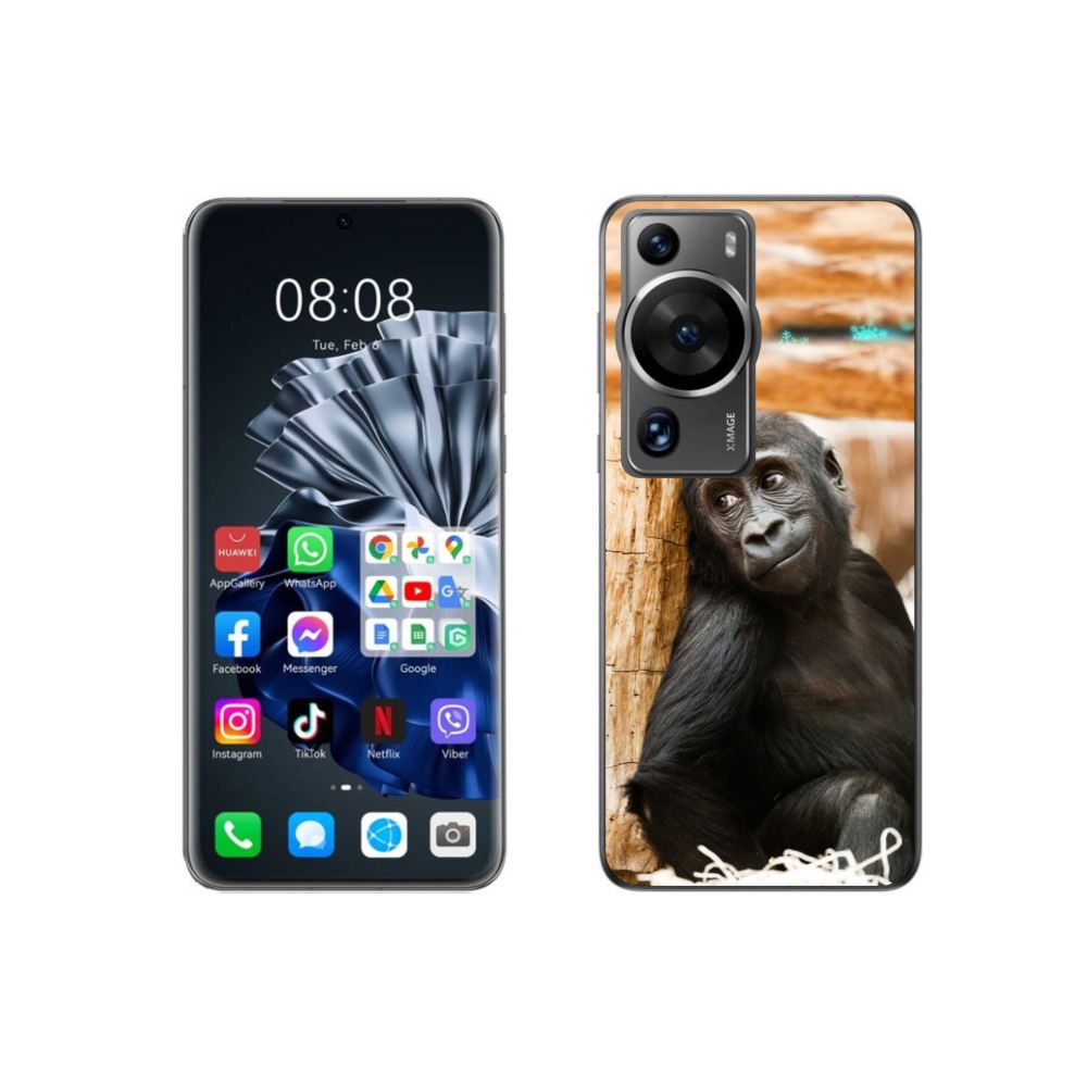 Gelový kryt mmCase na Huawei P60 Pro - gorila