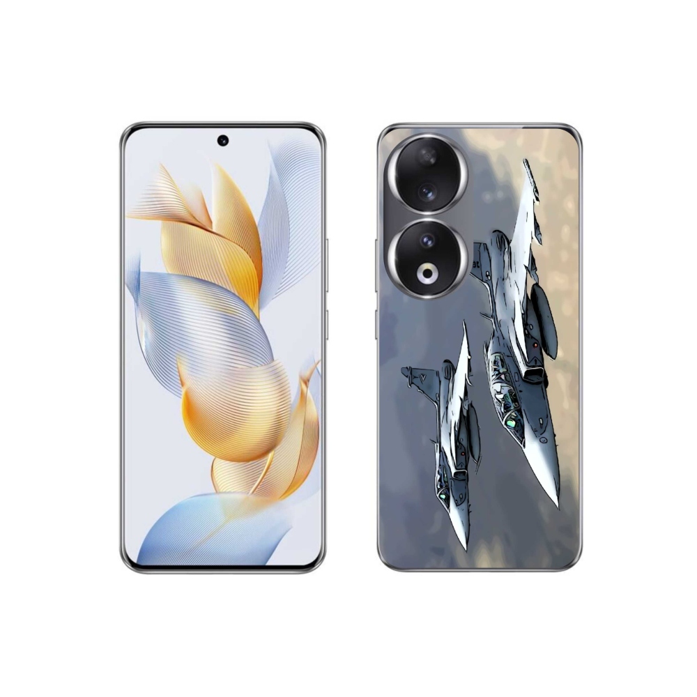 Gelový kryt mmCase na Honor 90 - stíhačky