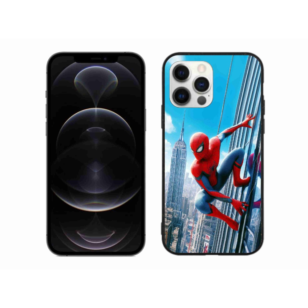 Gelový kryt mmCase na iPhone 12 Pro Max - spiderman