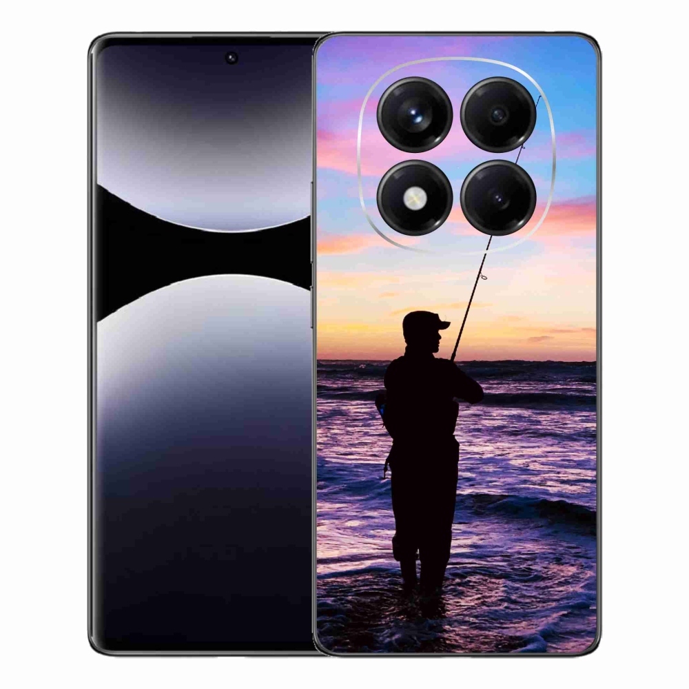 Gelový kryt mmCase na Xiaomi Redmi Note 14 Pro - rybaření 1