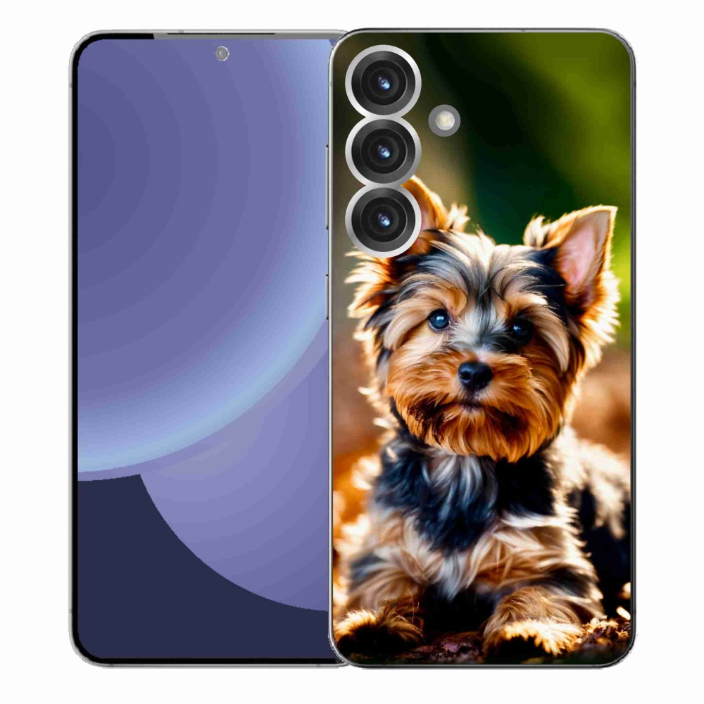 Gelový kryt mmCase na Samsung Galaxy S25+ - jorkšír 10