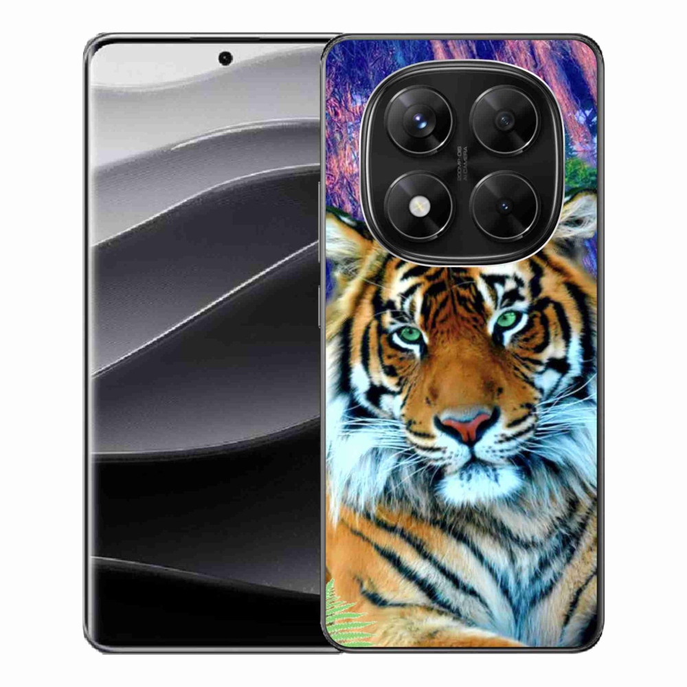 Gelový kryt mmCase na Xiaomi Redmi Note 14 Pro 5G/Poco X7 5G - tygr