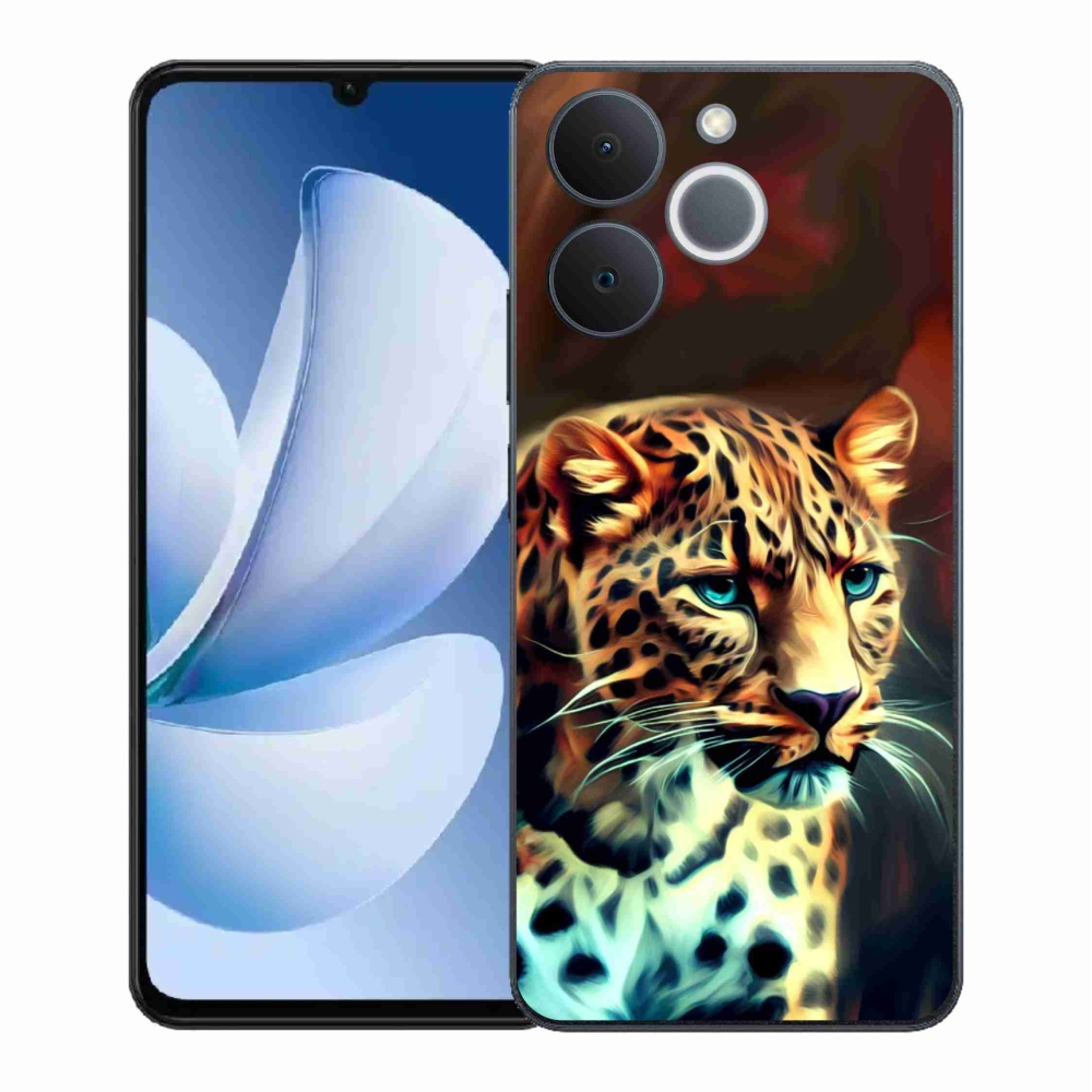 Gelový kryt mmCase na Realme Note 70T - leopard