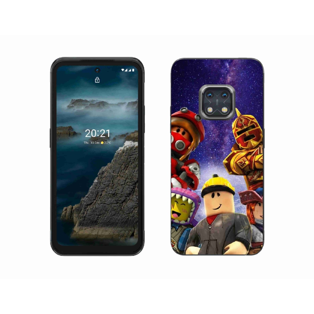 Gelový kryt mmCase na Nokia XR20 - roblox 3