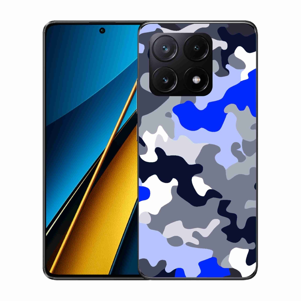 Gelový kryt mmCase na Xiaomi Poco X6 Pro 5G - maskáčový vzor 8