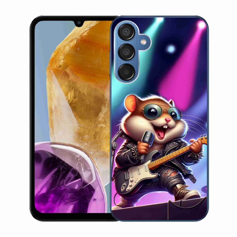 Gelový kryt mmCase na Samsung Galaxy M15 5G - křeček rocker