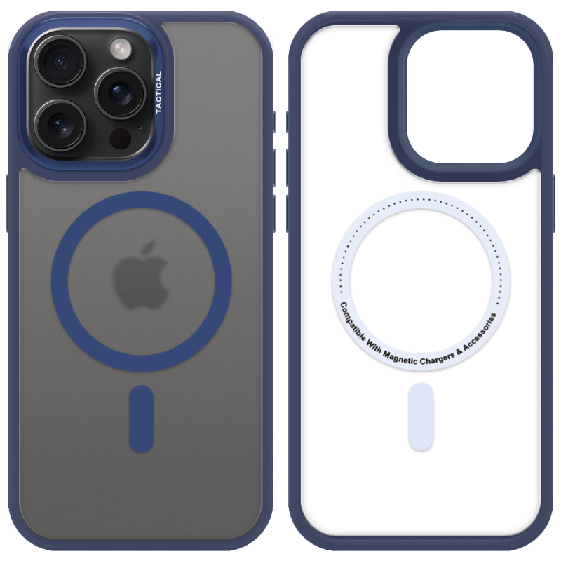 Tactical MagForce Hyperstealth 3.0 Kryt pro Apple iPhone 15 Pro Max Deep Blue