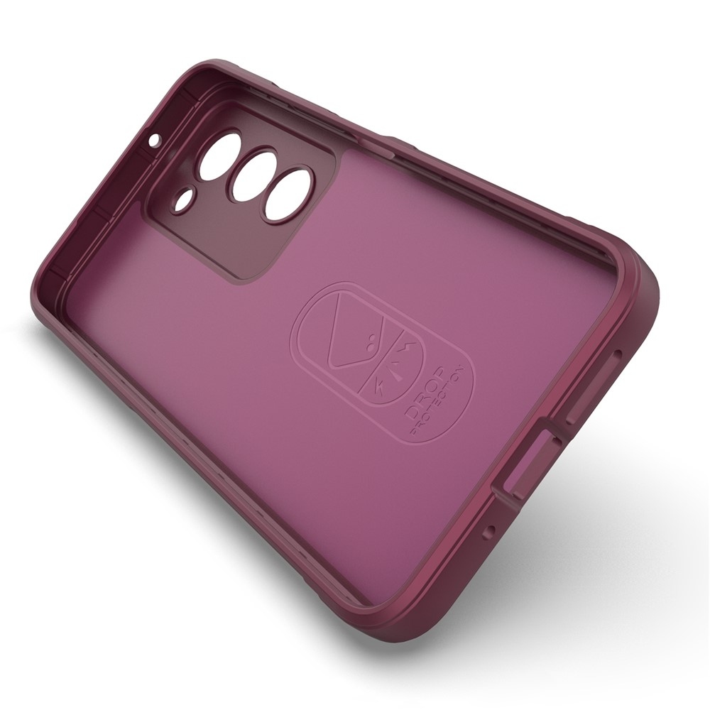 Rugg odolný gelový obal na Xiaomi Redmi 15 5G (169mm) - vínový