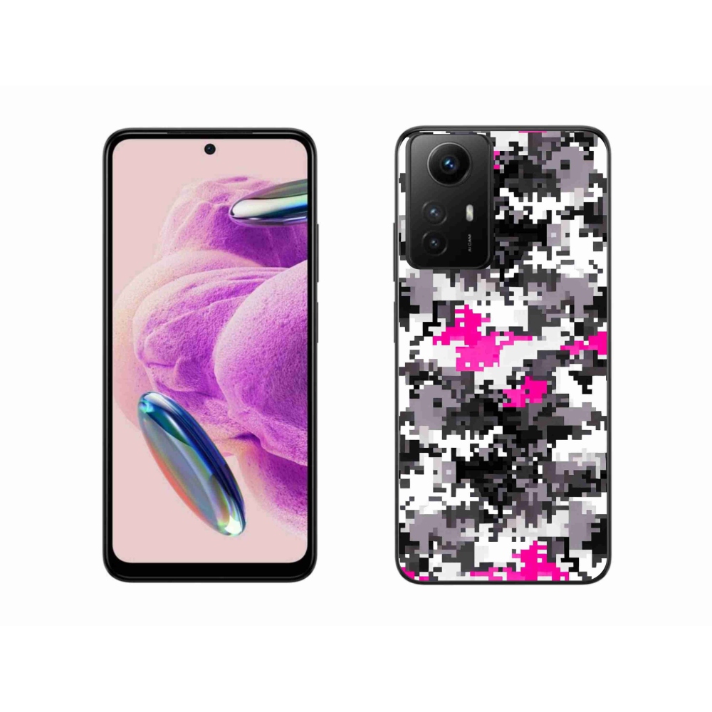 Gelový kryt mmCase na Xiaomi Redmi Note 12S - maskáčový vzor 4