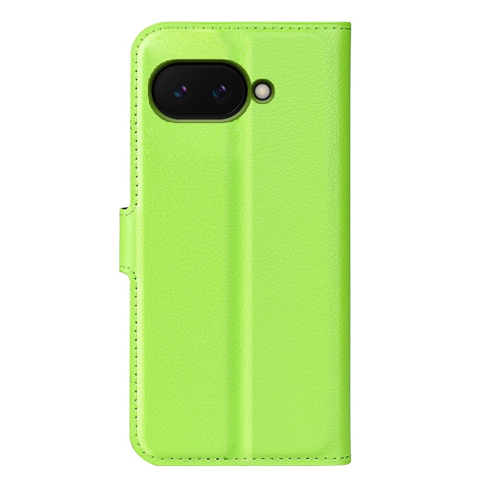 Litchi knížkové pouzdro na Google Pixel 9a - zelené