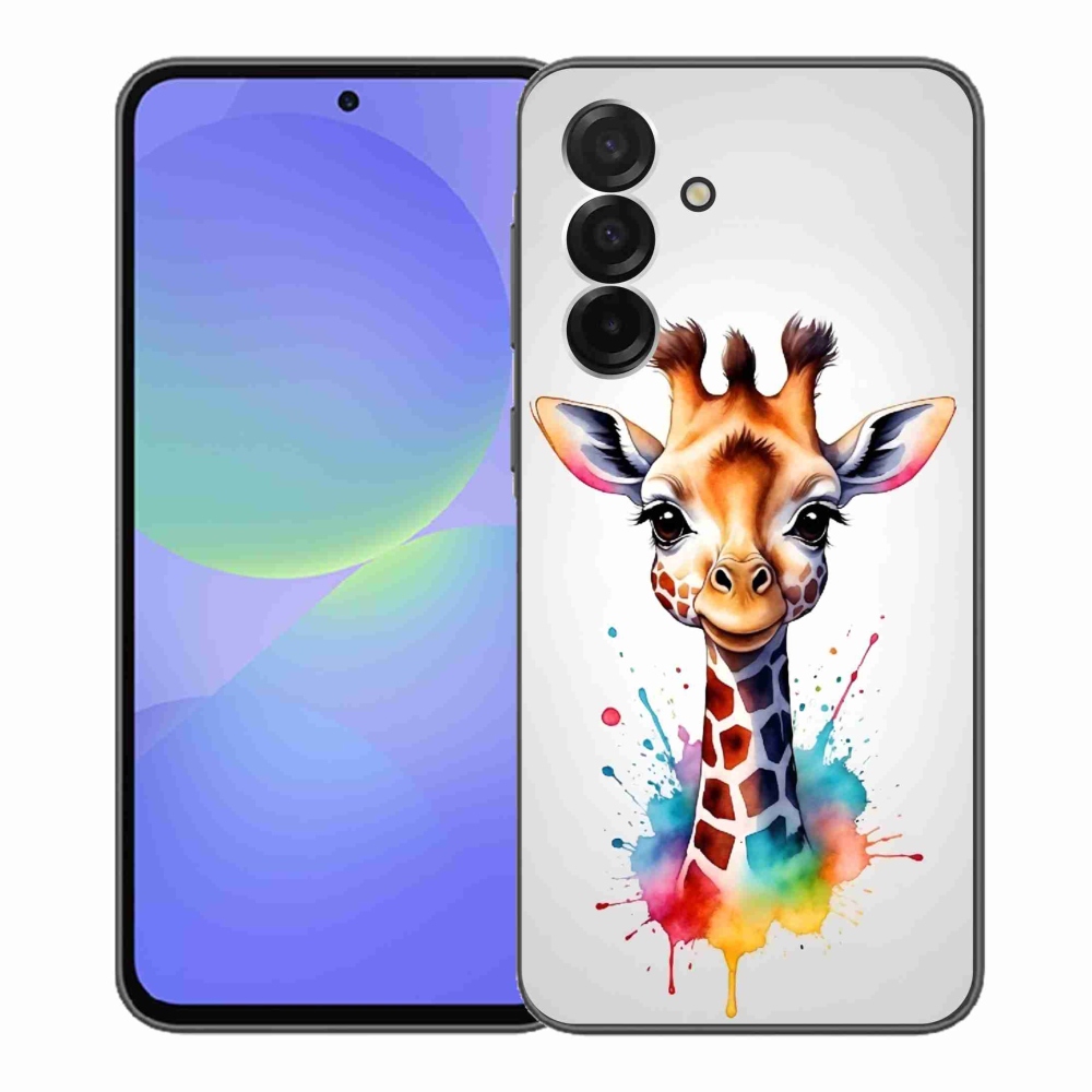 Gelový kryt mmCase na Samsung Galaxy A36 5G - žirafa 1