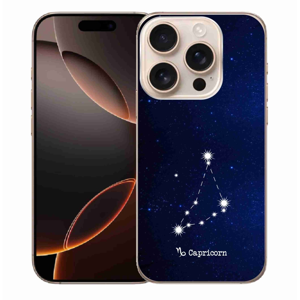Gelový kryt mmCase na iPhone 16 Pro Max - souhvězdí Kozoroha