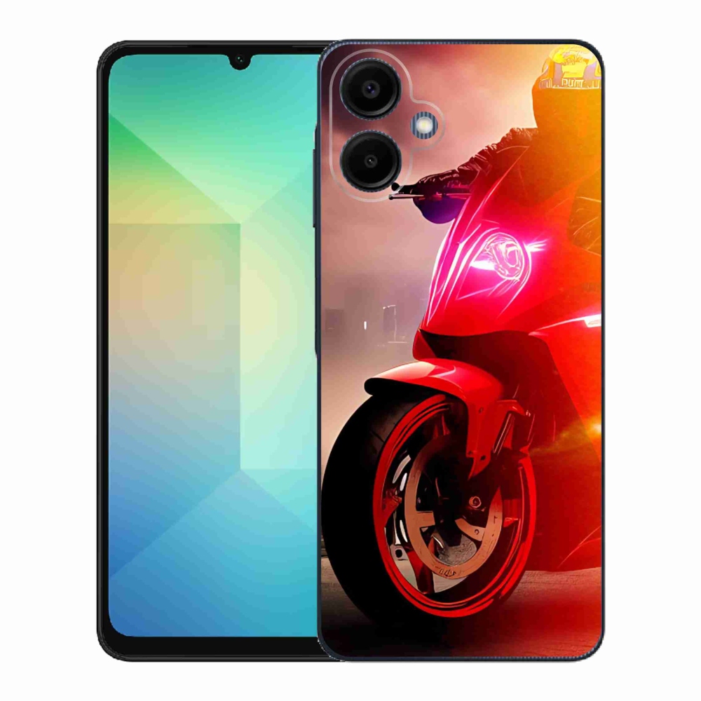 Gelový kryt mmCase na Samsung Galaxy A06 4G - motorka