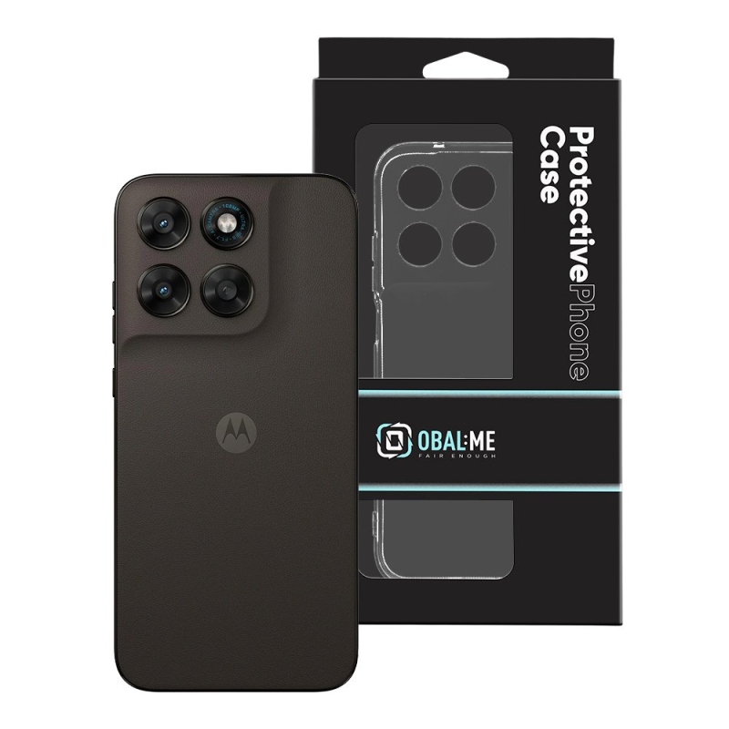OBAL:ME TPU Kryt pro Motorola G77 Transparent