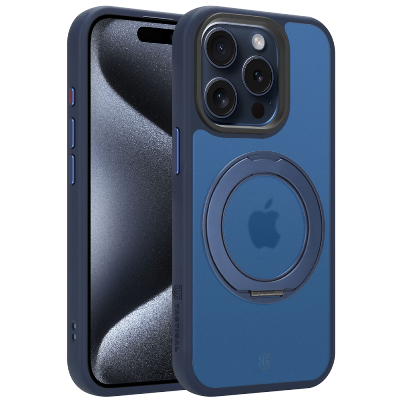 Tactical MagForce Hyperstand Kryt pro Apple iPhone 15 Pro Deep Blue