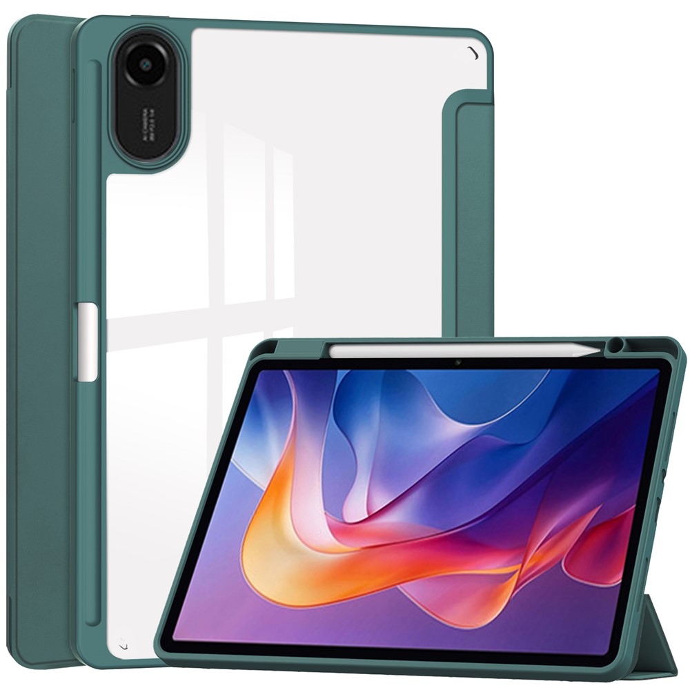 Case chytré zavírací pouzdro na tablet Xiaomi Redmi Pad 2 - zelené