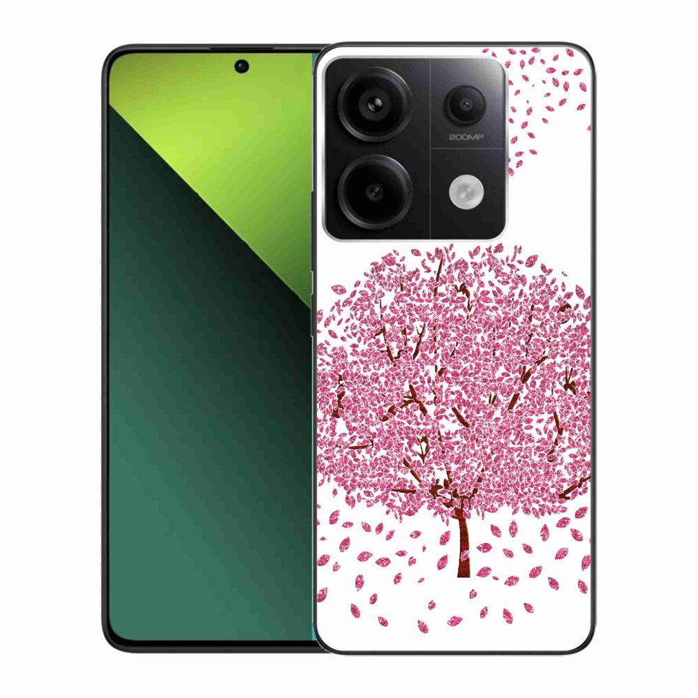 Gelový kryt mmCase na Xiaomi Redmi Note 13 Pro 5G/Poco X6 5G - kreslený strom s listy