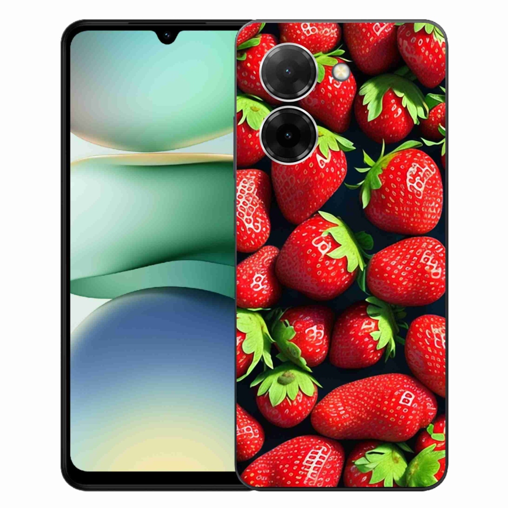 Gelový kryt mmCase na Xiaomi Redmi A5 (171.7x77.8x8.3mm) - jahody