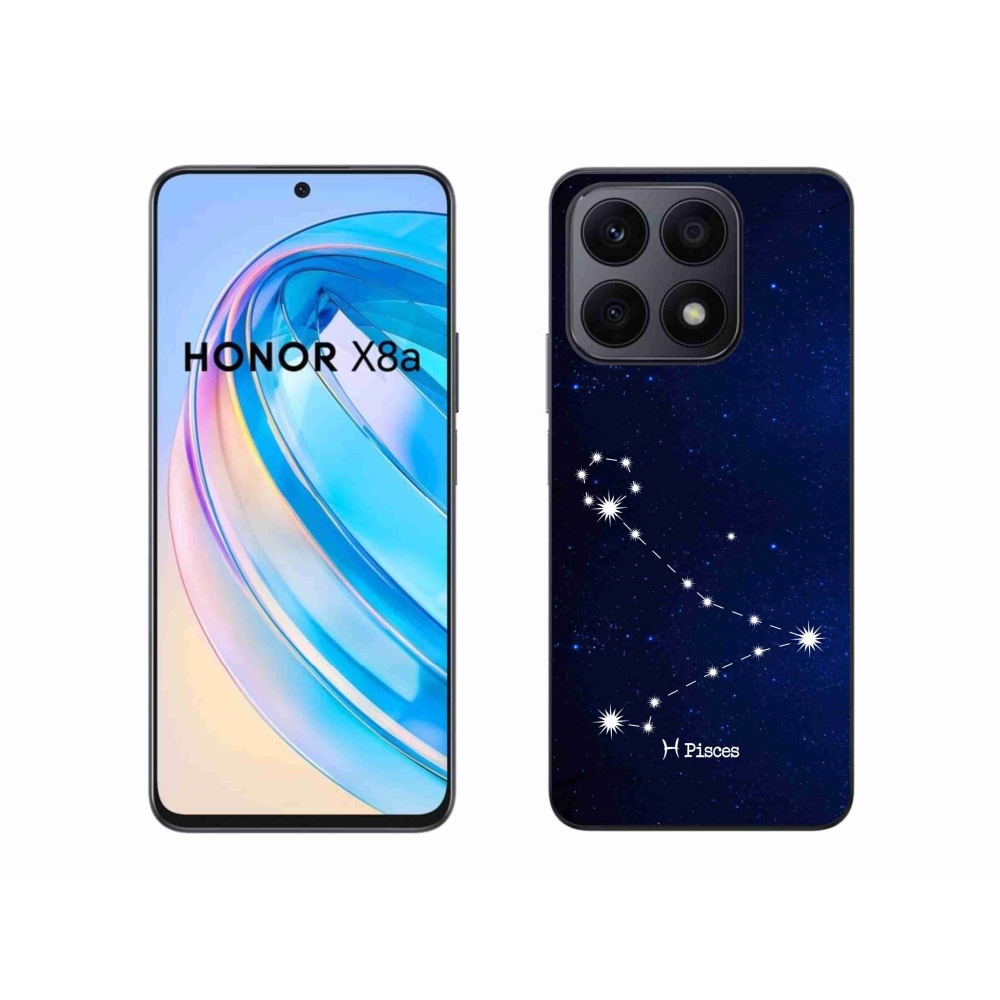 Gelový kryt mmCase na Honor X8a - souhvězdí Ryby