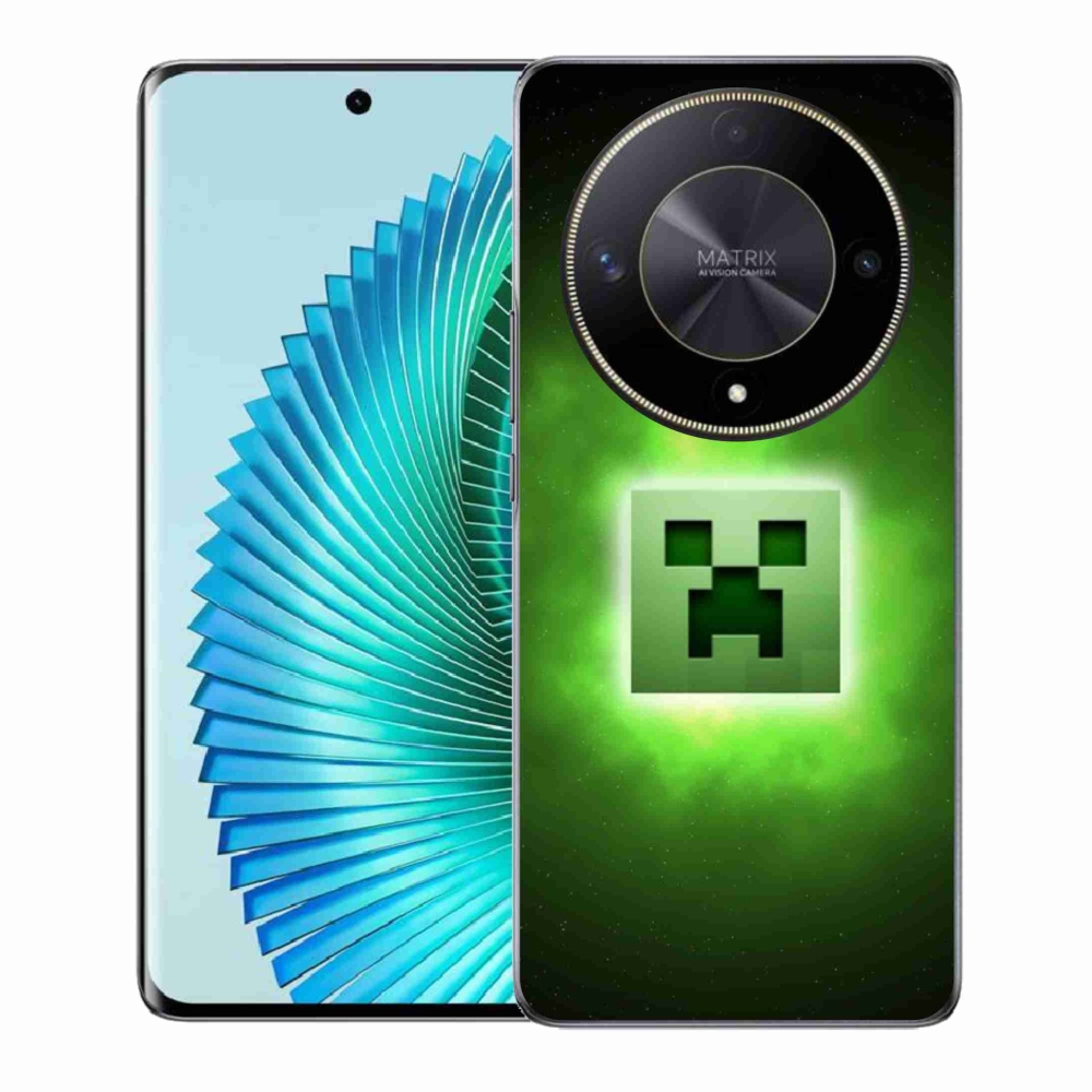 Gelový kryt mmCase na Honor Magic 6 Lite 5G - minecraft