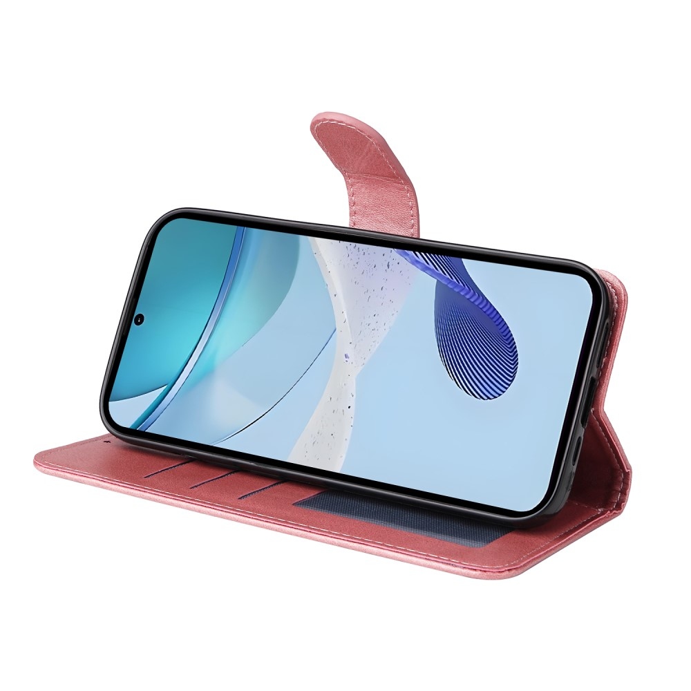 Clots knížkové pouzdro na Realme 14x 5G/Realme C75 - růžové