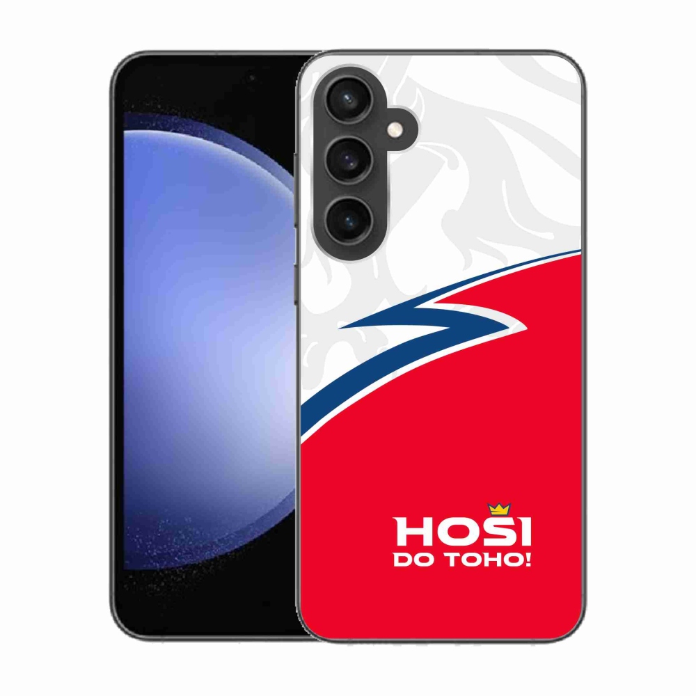 Gelový kryt mmCase na Samsung Galaxy S23 FE - hoši do toho 1