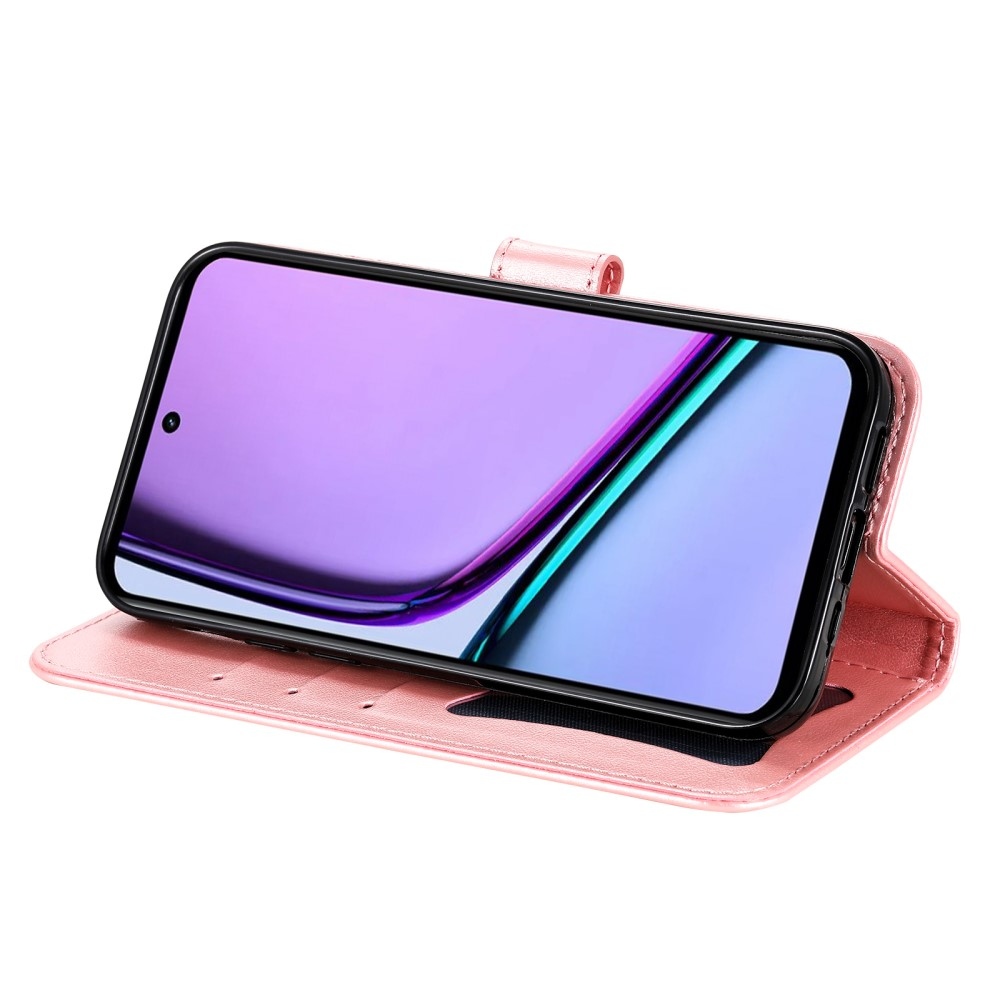 Mandala knížkové pouzdro na Realme C67 - růžové