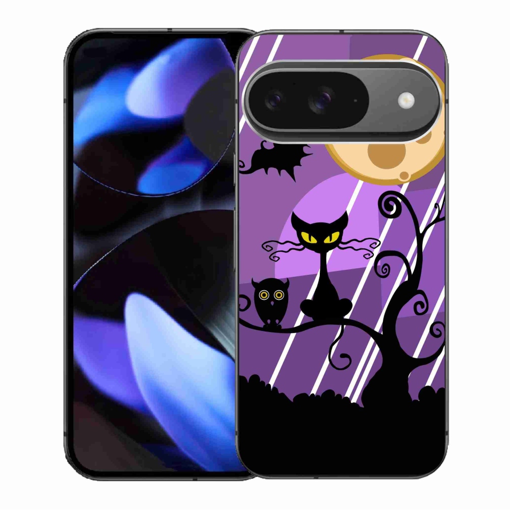 Gelový kryt mmCase na Google Pixel 9/9 Pro - halloween