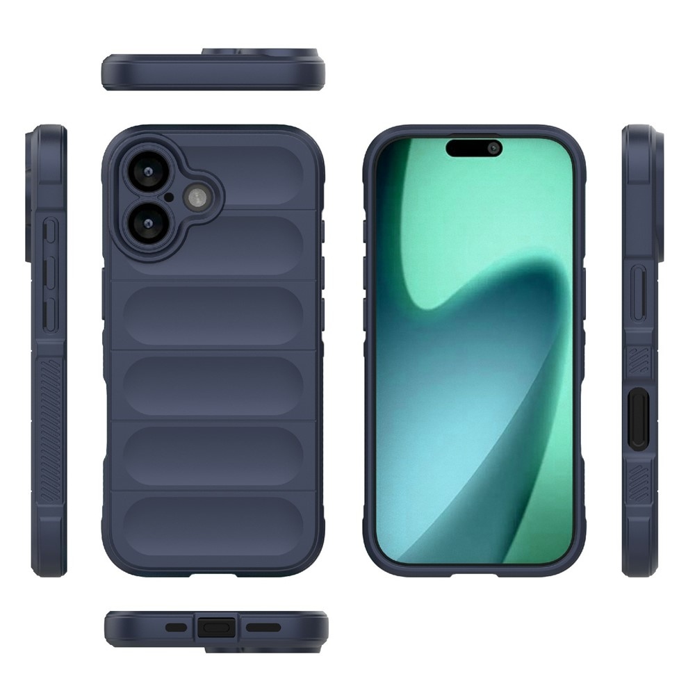Rugg odolný gelový obal na iPhone 17 - tmavěmodrý