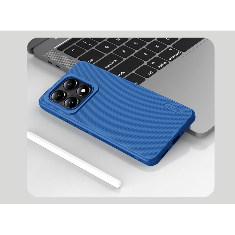 Nillkin Super Frosted PRO Zadní Kryt pro Xiaomi 14T Pro Blue