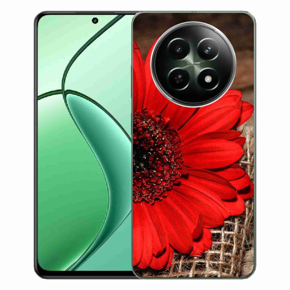 Gelový kryt mmCase na Realme 12 5G/12x 5G - gerbera