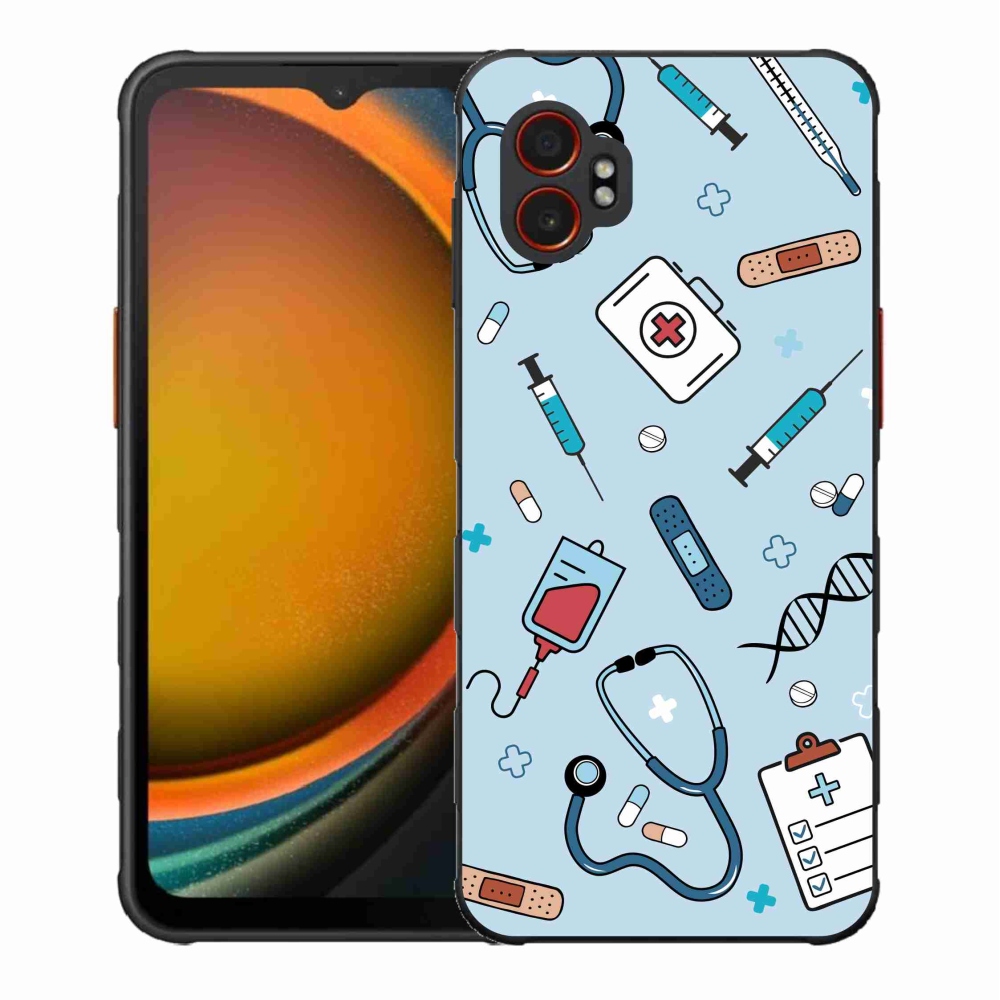 Gelový kryt mmCase na Samsung Galaxy Xcover 7 Pro - zdravotnictví 1