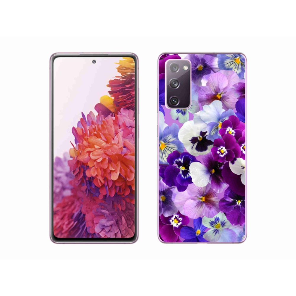 Gelový kryt mmCase na Samsung Galaxy S20 FE - květiny 9