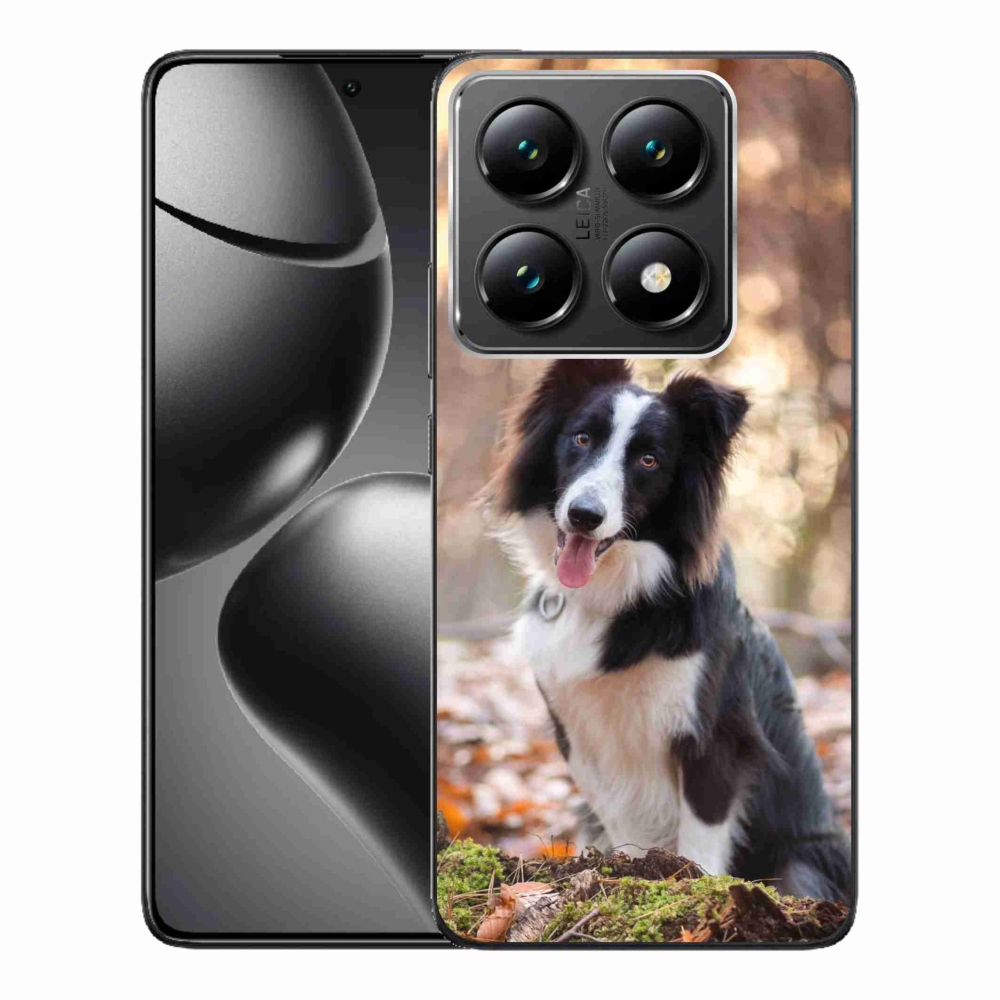 Gelový kryt mmCase na Xiaomi 14T Pro - border kolie 1